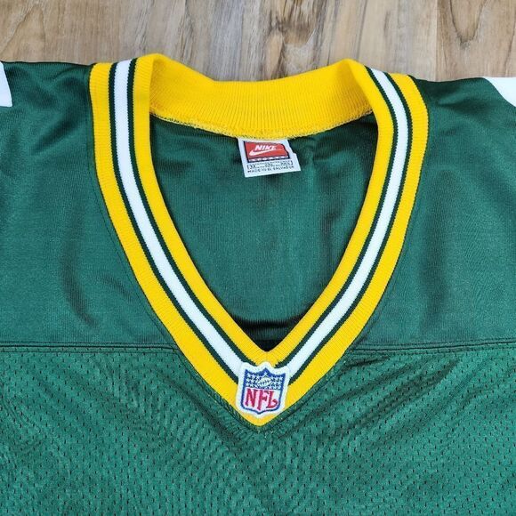 🩵NWT Nike NFL Brett Favre Official NFL Authorized QB Club Player Jersey 2X - Picture 6 of 14